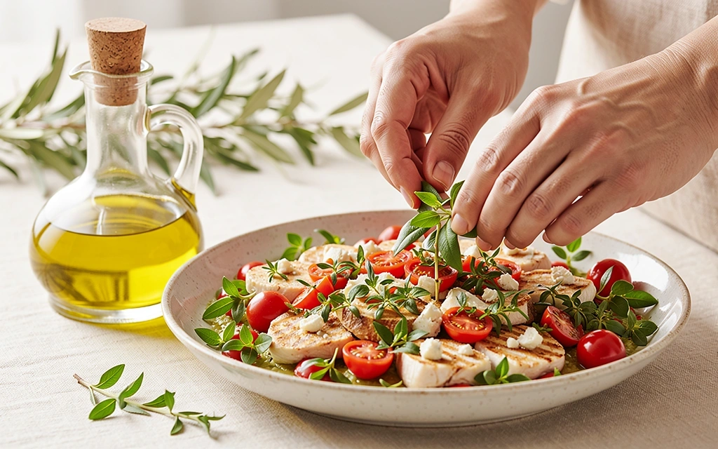 Preparazione pasti sani