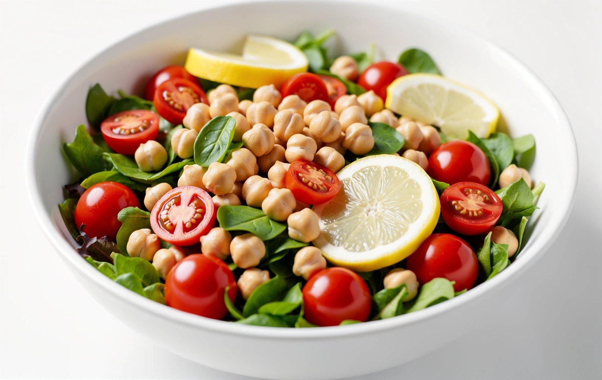 Piatto equilibrato mediterraneo